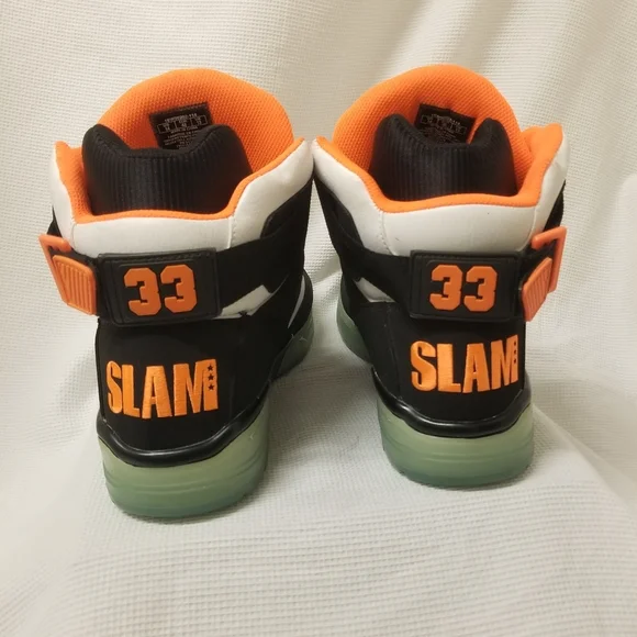 NWOT Rare Patrick Ewing Slam Dunk Magazine Black Orange White - Picture 4 of 16